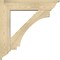 Ekena Millwork Imperial Traditional Rough Sawn Bracket w/ Offset Brace, Douglas Fir, 8"W x 36"D x 36"H BKT0806X36X36IMP01RDF - alternate 3
